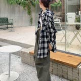 チェック柄オーバーサイズシャツ | privatebeach | 詳細画像3