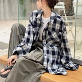 チェック柄オーバーサイズシャツ | privatebeach | 詳細画像6