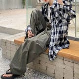 チェック柄オーバーサイズシャツ | privatebeach | 詳細画像7