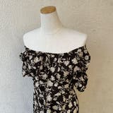 花柄スクエアネックワンピース 長袖/半袖 | privatebeach | 詳細画像16