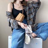 ブラック | リブ編みニットキャミソール タンクトップ | privatebeach