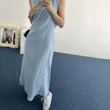 バックオープンリボンノースリーブワンピース | privatebeach | 詳細画像11 