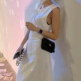 バックオープンリボンノースリーブワンピース | privatebeach | 詳細画像3 