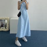 バックオープンリボンノースリーブワンピース | privatebeach | 詳細画像9 