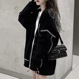 ステッチデザインオーバーサイズニットカーディガン | privatebeach | 詳細画像5