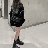 ステッチデザインオーバーサイズニットカーディガン | privatebeach | 詳細画像6