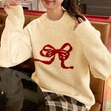 リボン柄ニットトップス | privatebeach | 詳細画像10