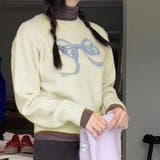 リボン柄ニットトップス | privatebeach | 詳細画像17
