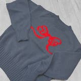 リボン柄ニットトップス | privatebeach | 詳細画像18