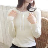 フェイクレイヤードリボン使いトップス | privatebeach | 詳細画像21