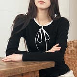 フェイクレイヤードリボン使いトップス | privatebeach | 詳細画像24