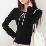 フェイクレイヤードリボン使いトップス | privatebeach | 詳細画像27