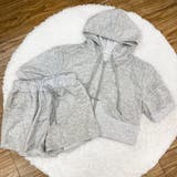 2点セットルームウェア クロップド丈パーカー＆ショートパンツ | privatebeach | 詳細画像11 