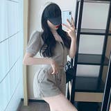2点セットルームウェア クロップド丈パーカー＆ショートパンツ | privatebeach | 詳細画像8 