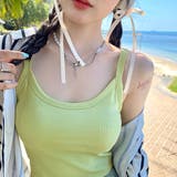 カップ付きリブキャミソール | privatebeach | 詳細画像13
