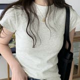 ベーシックコットンストレッチTシャツ | privatebeach | 詳細画像11