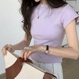 ベーシックコットンストレッチTシャツ | privatebeach | 詳細画像18