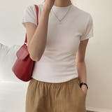 ベーシックコットンストレッチTシャツ | privatebeach | 詳細画像4