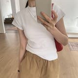 ホワイト | ベーシックコットンストレッチTシャツ | privatebeach