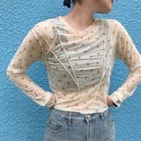 リボン柄シアーロンT | privatebeach | 詳細画像2