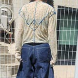 リボン柄シアーロンT | privatebeach | 詳細画像8