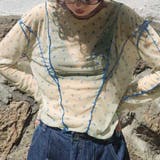 リボン柄シアーロンT | privatebeach | 詳細画像9