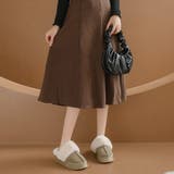 厚底フェイクムートン裏ボアスリッポンサンダル | privatebeach | 詳細画像7