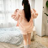 2点セットルームウェア BIGシルエットボアパーカー＆ショートパンツ | privatebeach | 詳細画像19 