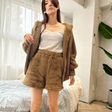 2点セットルームウェア BIGシルエットボアパーカー＆ショートパンツ | privatebeach | 詳細画像27 