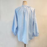 リボンタイボリュームスリーブチュニック丈ブラウス | privatebeach | 詳細画像16