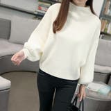 ボリュームスリーブニットトップス | privatebeach | 詳細画像2 