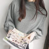 ボリュームスリーブニットトップス | privatebeach | 詳細画像9 