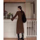 Vネックニットロングワンピース | privatebeach | 詳細画像12 