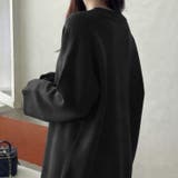 ワイドスリーブVネックルーズニットトップス | privatebeach | 詳細画像14 