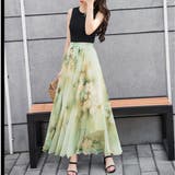 花柄シフォンスカート | privatebeach | 詳細画像5