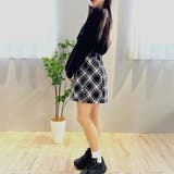 バイヤスチェック柄ミニスカート | privatebeach | 詳細画像11 