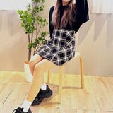 バイヤスチェック柄ミニスカート | privatebeach | 詳細画像9 