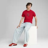 メンズ フェラーリ レース トーナル ビッグ シールド 半袖 Tシャツ | PUMA | 詳細画像3