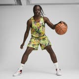 メンズ バスケットボール ダンク イン フローラル 半袖 シャツ | PUMA | 詳細画像3