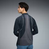 メンズ ゴルフ シャドウキャット ジップ モックネック 長袖 シャツ | PUMA | 詳細画像2 