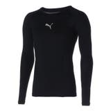 メンズ サッカー リーガ ベースレイヤー クルーネック 長袖 シャツ | PUMA | 詳細画像1 