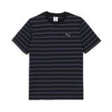 メンズ サマー ストライプ ニット 半袖 Tシャツ | PUMA | 詳細画像1