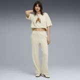 ウィメンズ ESS ELEVATED ベロア リブ ストレートレッグ パンツ | PUMA | 詳細画像3 