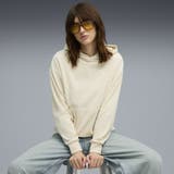 ウィメンズ ESS ELEVATED コンフォート ベロア リブ フーディ | PUMA | 詳細画像1