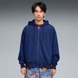 メンズ ESS エレベーテッド デニムライク フーディ | PUMA | 詳細画像1 