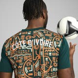 メンズ サッカー コートジボワール プレマッチ 半袖 シャツ | PUMA | 詳細画像1 