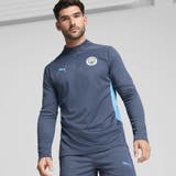 メンズ マンチェスター シティFC トレーニング 1/4 ジップ トップス | PUMA | 詳細画像1