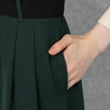 【!再販!】ハイウエスト ベルト付き ワイドパンツ | Pumpkin Port | 詳細画像15
