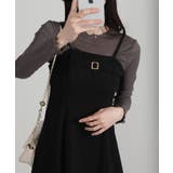 裾チュールレース ベルト付 ミニチュニックワンピース | Pumpkin  Port | 詳細画像43 