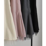 裾チュールレース ベルト付 ミニチュニックワンピース | Pumpkin  Port | 詳細画像61 